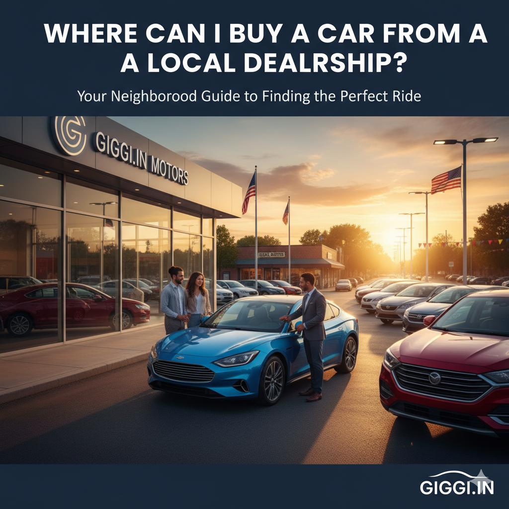 Where Can I Buy a Car from a Local Dealership?